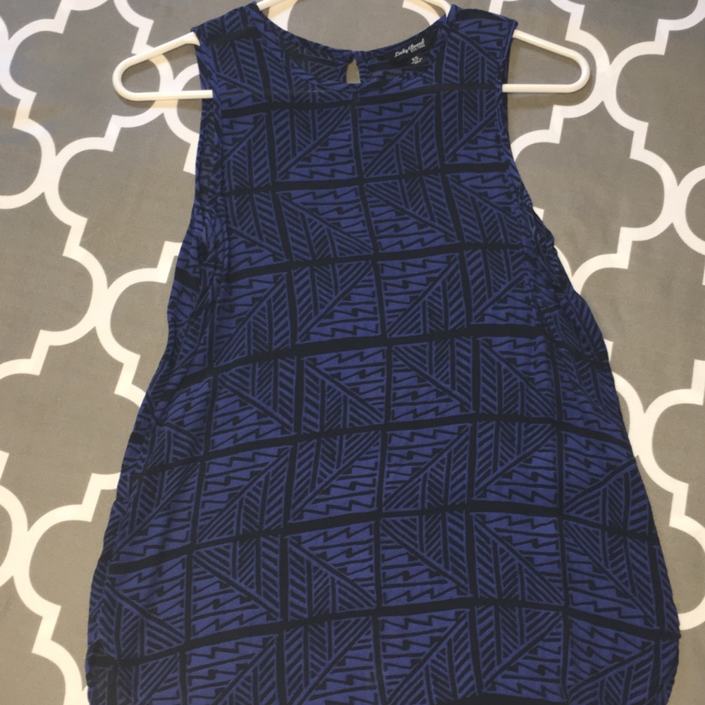 CLOSET CLOSING! Lucky Brand XS tunic tank high-low